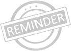 Reminder Reminder